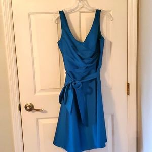 Alfred Sung satin cocktail dress
